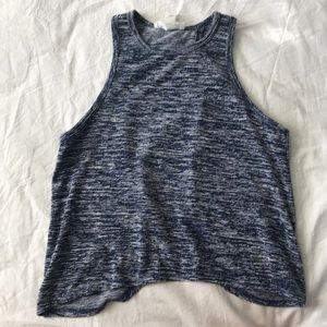 Open back tank top